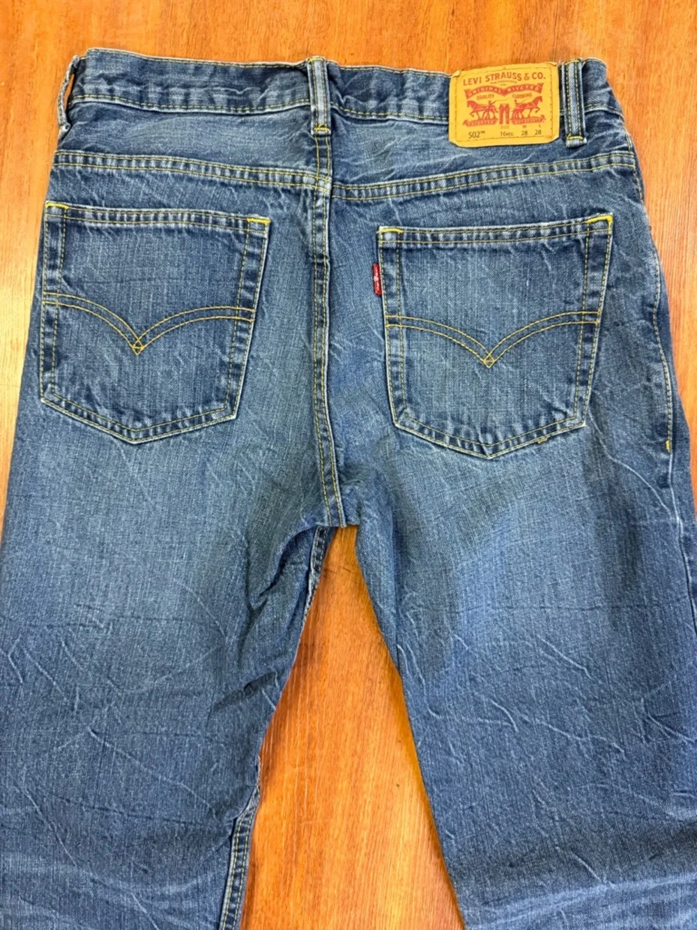 Boys / Girls  Denim Distressed Jeans Classics 28 X 28 / 16 Regular - Picture 12 of 15